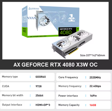 AX GAMING Renegade RTX 4080 X3W