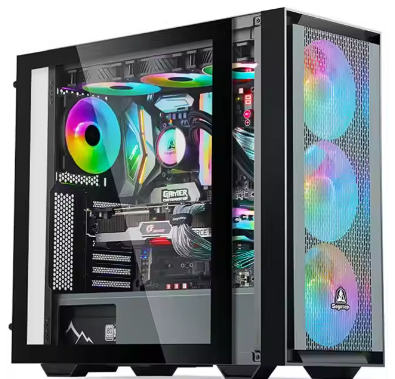 Aotesier Core i7 CPU Affordable Computer full set 8G/16G RAM 256GB SSD home office gaming pc desktop computer gamers PC GAME