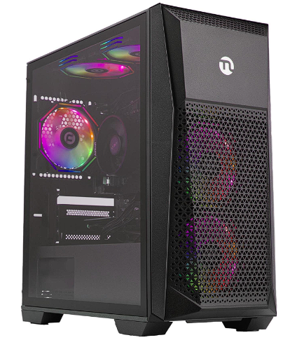 Ningmei Gaming PC Desktop AMD R5 5600GT 3.6Hz CPU,1TB NVME SSD, 16GB DDR4 RAM 3200MHz,AMD Radeon Vega 7 Graphics,6RGB Fans,550W PSU, Windows 11 Home 64-bit- WIFI- Gaming Desktop