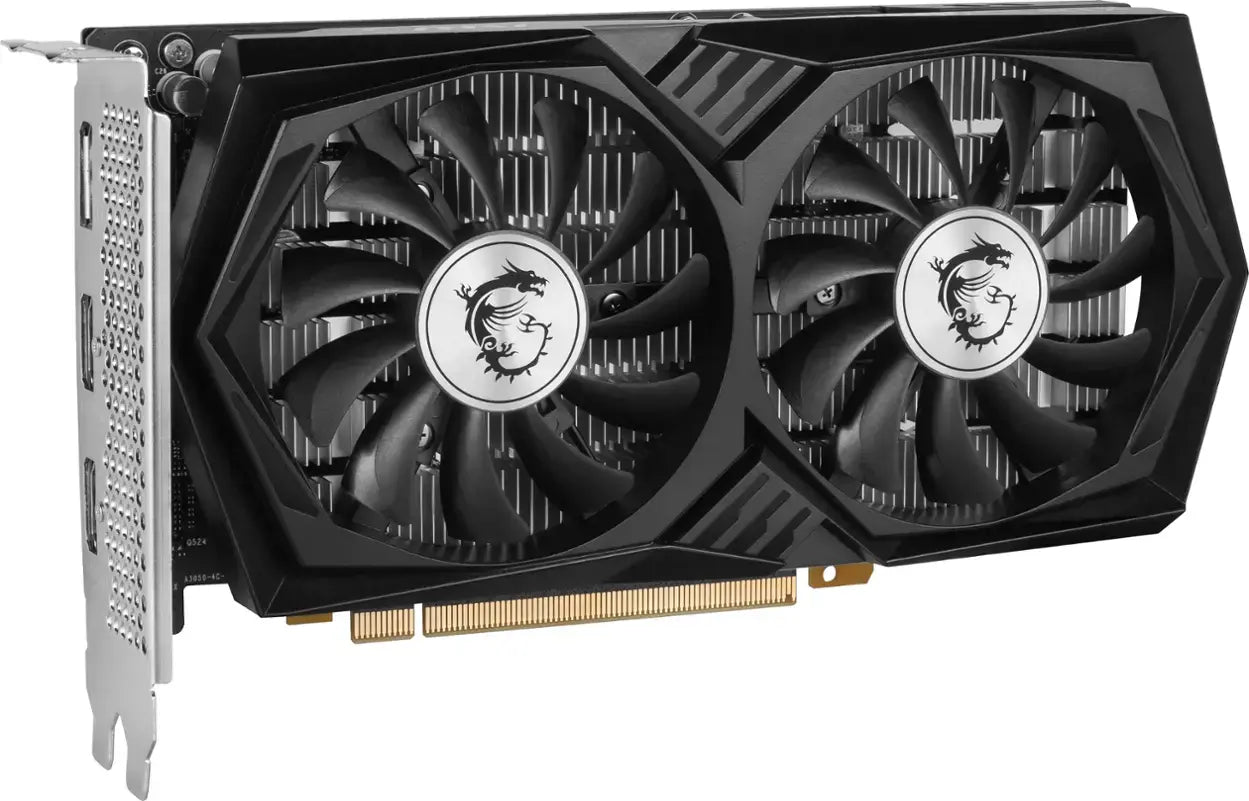 MSI - NVIDIA RTX 3050 GAMING X 6G - 6GB GDDR6 - PCI Express 4.0 - بطاقة رسوميات - أسود