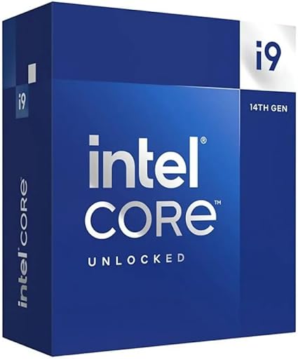 Intel® CoreTM i9-14900K New Gaming Desktop Processor 24 (8 P-cores + 16 E-cores) with Integrated Graphics - Unlocked