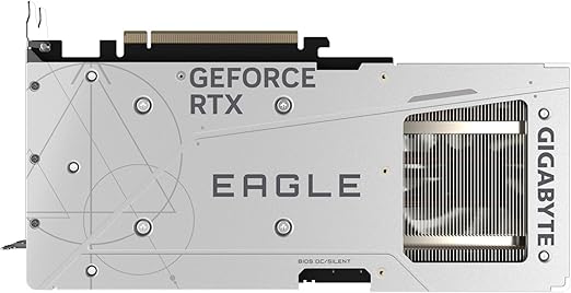 Видеокарта GIGABYTE GeForce RTX 4070 Super Eagle OC ICE 12G, 3 вентилятора WINDFORCE, 12 ГБ