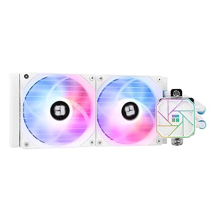 Thermalright Aqua Elite 240 V3 Liquid CPU Cooler, 240 Cooling Row Size, 2 x 120mm PWM Fans, S-FDB Bearings,for AMD/AM4/AM5, Intel LGA1150/1151/1155/1156/1200/2011/1700,Desktop CPU Cooler AIO