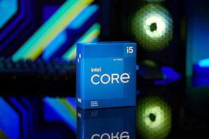 Intel Core i5-12400F Alder Lake CPU LGA 1700 2.5 GHz 6-Core 65W 18MB Cache Desktop Processo