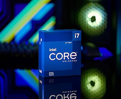 Intel® Core™ i7-12700KF, 12-Core Desktop Processor (8P+4E) up to 5.0GHz, LGA1700 125W 600 Series Chipset