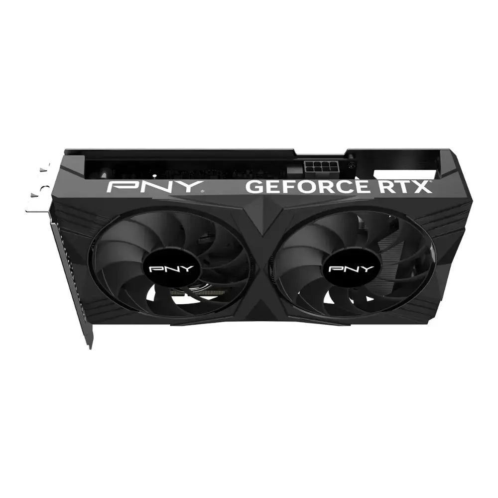 PNY - Видеокарта NVIDIA GeForce RTX 4060 8 ГБ OC GDDR6 PCIe Gen 4 x16 с двумя вентиляторами