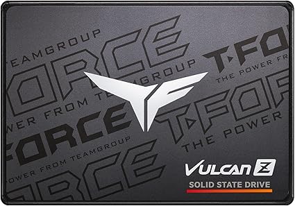 TEAMGROUP T-FORCE VULCAN Z 1TB SLC Cache 3D NAND TLC 2.5 Inch SATA III Internal Solid State Drive SSD